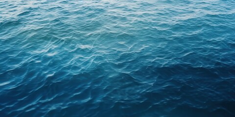 Obraz premium Blue Ocean Water Waves,A dark blue sea with ripples