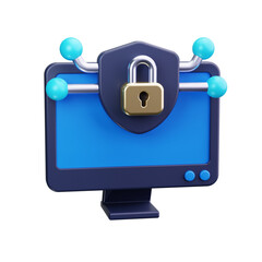 network 3d render icon