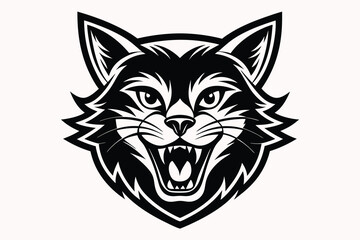 cat mascot logo.eps