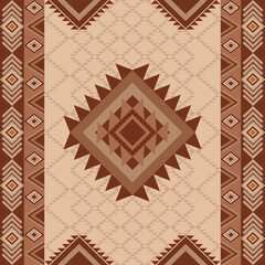 Decorative vector seamless traditional Design.