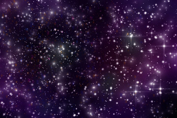 輝く星空のイメージ