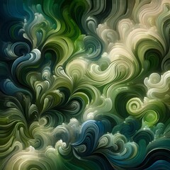 Serene Greenscapes Lush Environmental Landscapes and Natural Beauty  Microstock Image