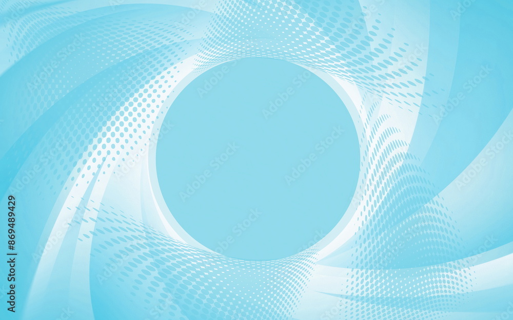 Poster modern simple light blue and white abstract graphic design banner pattern background template with w