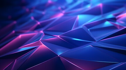 3d rendering of purple and blue abstract geometric background. Scene for advertising, technology, showcase, banner, game, sport, cosmetic, business, metaverse. Sci-Fi Illustration. Product display