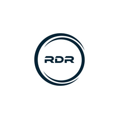  RDR logo. R D R design. White RDR letter. RDR, R D R letter logo design. Initial letter RDR linked circle uppercase monogram logo. R D R letter logo vector design. top logo, Most Recent, Featured,
