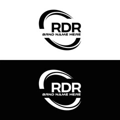  RDR logo. R D R design. White RDR letter. RDR, R D R letter logo design. Initial letter RDR linked circle uppercase monogram logo. R D R letter logo vector design. top logo, Most Recent, Featured,