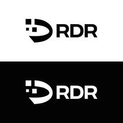  RDR logo. R D R design. White RDR letter. RDR, R D R letter logo design. Initial letter RDR linked circle uppercase monogram logo. R D R letter logo vector design. top logo, Most Recent, Featured,