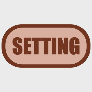 icon setting button 
