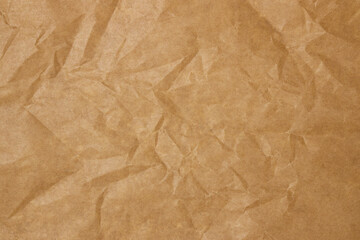 brown paper craft crumpled texture background