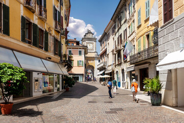 Fototapeta premium Salò, Lago di Garda