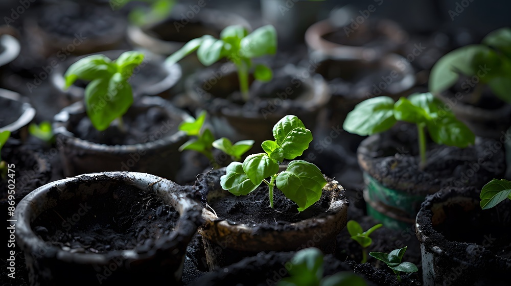 Poster find solace and joy in the simple act of gardening, where nurturing life from seed to bloom instills