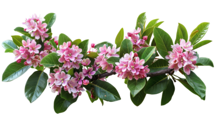 Bush of Daphne  ,Flower bush shrub tree plant isolated tropical jungle plant  on white background.
