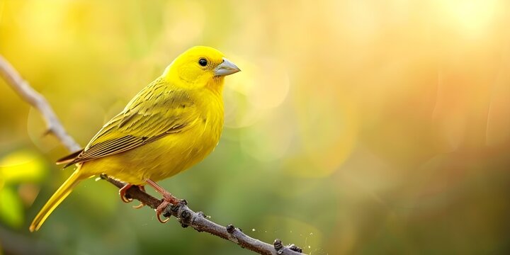 The Atlantic Canary is a small Brazilian wild bird in the finch family. Concept Would you like more information on the Atlantic Canary or any specific details about this wild bird species?
