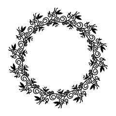 Classic vintage design with black circle frame. Perfect for photos, icons, logos, banners, greeting cards, websites, advertisements