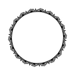 Classic vintage design with black circle frame. Perfect for photos, icons, logos, banners, greeting cards, websites, advertisements