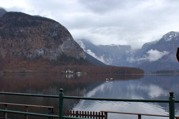 Lake in Hallstatt, Austria 
