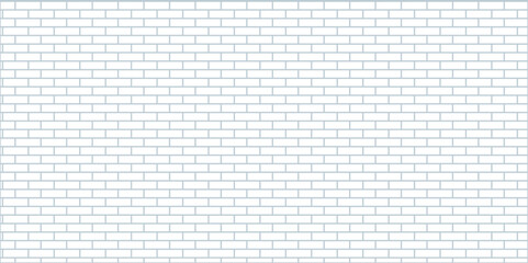 White brick wall background. bricks pattern. seamless brick wall. Abstract empty background brick wall view