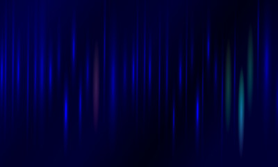 Neon lines moving light effect blue stripes dark background. Lines of light, speed and movement. vertical stripes.