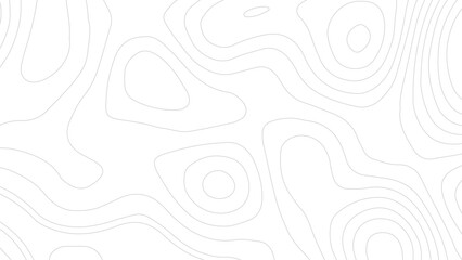 Gray on white contours vector topography stylized height of the lines. Geographic mountain relief. Abstract lines background. Contour maps. Topo