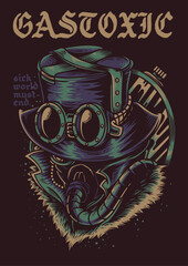 vector artwork gastoxic