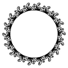 Classic vintage design with black circle frame. Perfect for photos, icons, logos, banners, greeting cards, websites, advertisements