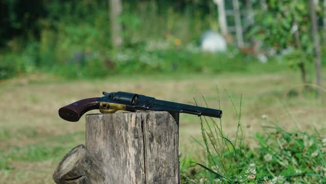 revolver remington New Model Army 1858 