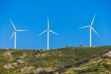 Parc d'éoliennes en Occitanie