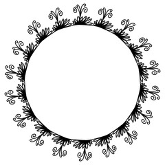 Classic vintage design with black circle frame. Perfect for photos, icons, logos, banners, greeting cards, websites, advertisements