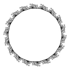 Classic vintage design with black circle frame. Perfect for photos, icons, logos, banners, greeting cards, websites, advertisements