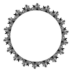 Classic vintage design with black circle frame. Perfect for photos, icons, logos, banners, greeting cards, websites, advertisements