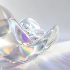 minimalist holographic background