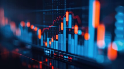 AIdriven algorithms predict industry trends and automatically adjust business strategies, ensuring companies stay ahead in a rapidly changing market, with copy space