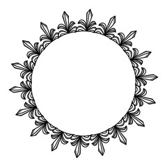 Classic vintage design with black circle frame. Perfect for photos, icons, logos, banners, greeting cards, websites, advertisements