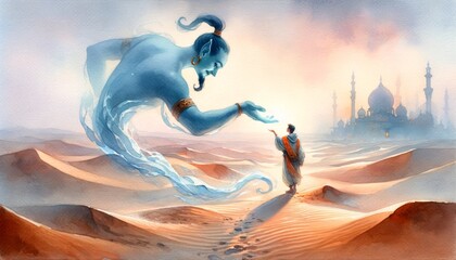 Genie in the desert