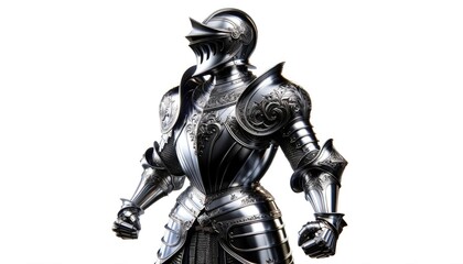 Obraz premium Shiny knight armor