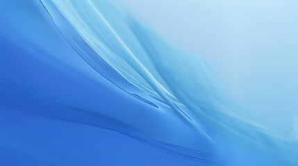 Fototapeta premium Serene Blue Fluid Abstract Background