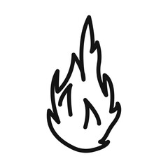 pitaya icon Black line art vector