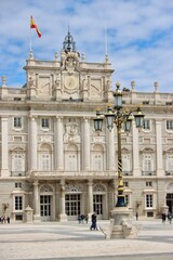 Fototapeta premium Palazzo reale Madrid