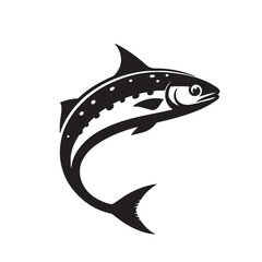 Sardine silhouette vector illustration art, sardine silhouette vector design for logo icon,sardine icon, black vector sign with editable strokes,