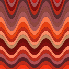seamless pattern with waves
