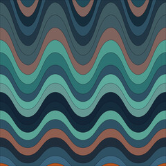 abstract background with waves