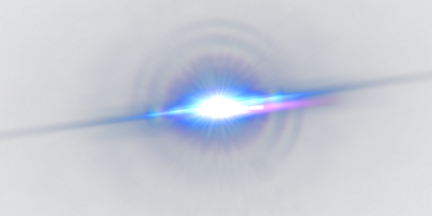 Glow effect. Star sparkles on a transparent background. Light Effects,  lens flares, Sun flash with rays or spotlight and bokeh. Glow flare light effect.