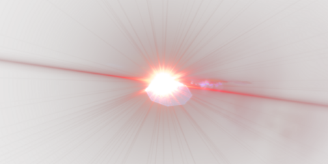 Glow effect. Star sparkles on a transparent background. Light Effects,  lens flares, Sun flash with rays or spotlight and bokeh. Glow flare light effect.