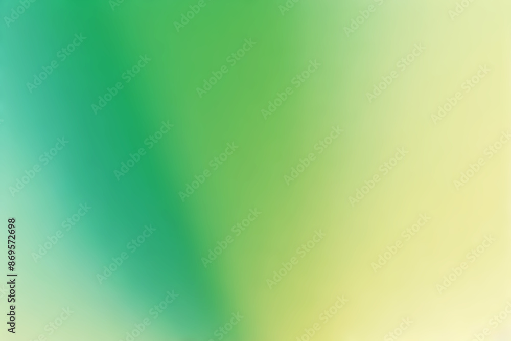 Poster this image displays an abstract gradient blending green and yellow hues, creating a fresh, calming, 