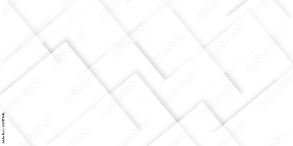 Poster abstract modern white and gray pattern geometric luxury gradient line background random square shape