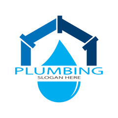 Pipe water logo vector suitable for pipe water repair logo