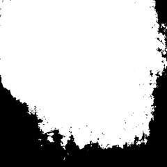 Rustic grunge vector texture with grain and stains. Abstract noise background. Weathered surface.