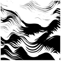 Rustic splash vector texture. Abstract background. Weathered surface and shape. Dirty and damaged backdrop.