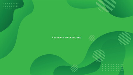 Obraz premium abstrack green vector background design
