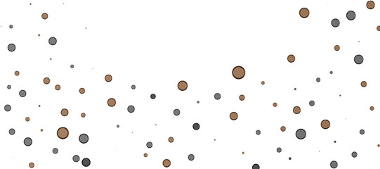 Glittering Spectacle: Captivating 3D Illustration of Glittery gold Confetti